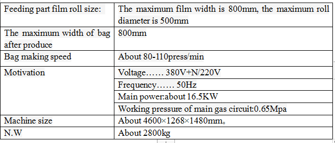 air cushion film machine