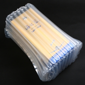 bubble cushion wrap wine bottle air column packaging,air filled bags packaging